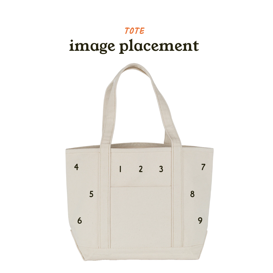 Embroidered Boat Tote