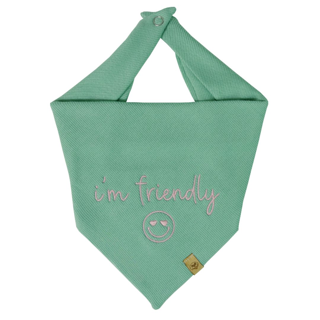 Custom Bamboo Rib Embroidered Bandana