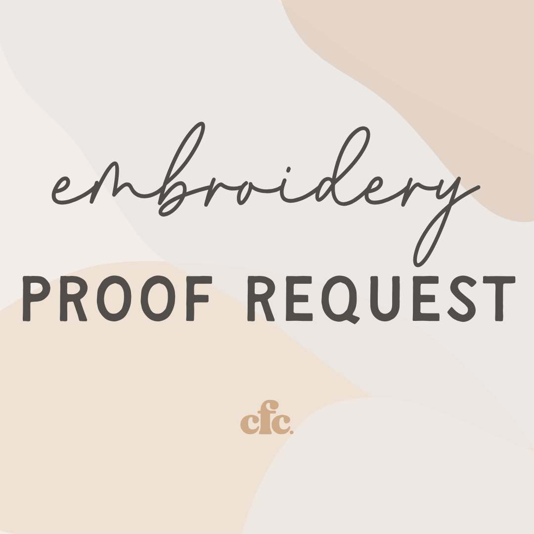 Embroidery Design Proof – Digital Preview