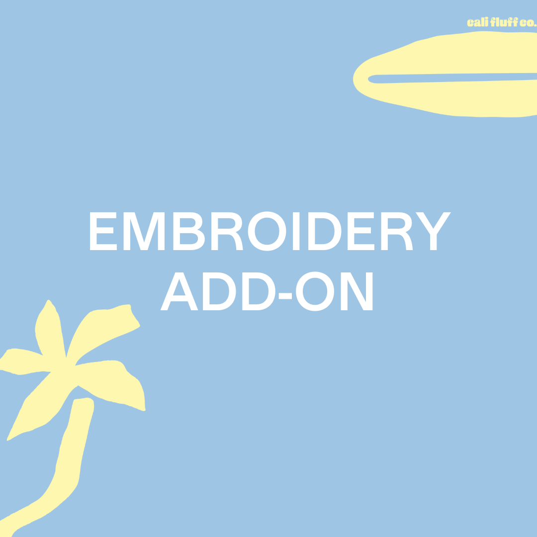 Add Embroidery?