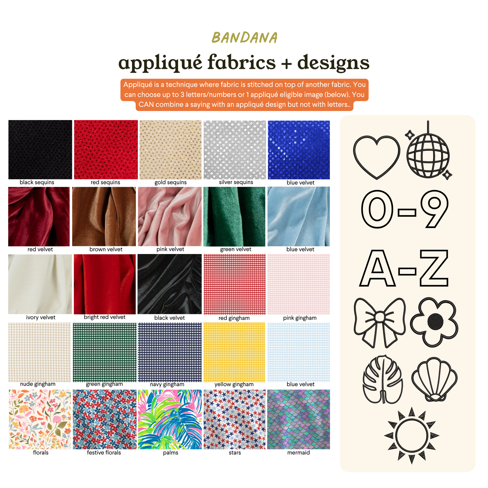 Bamboo Rib Knit Custom Embroidered Bandana