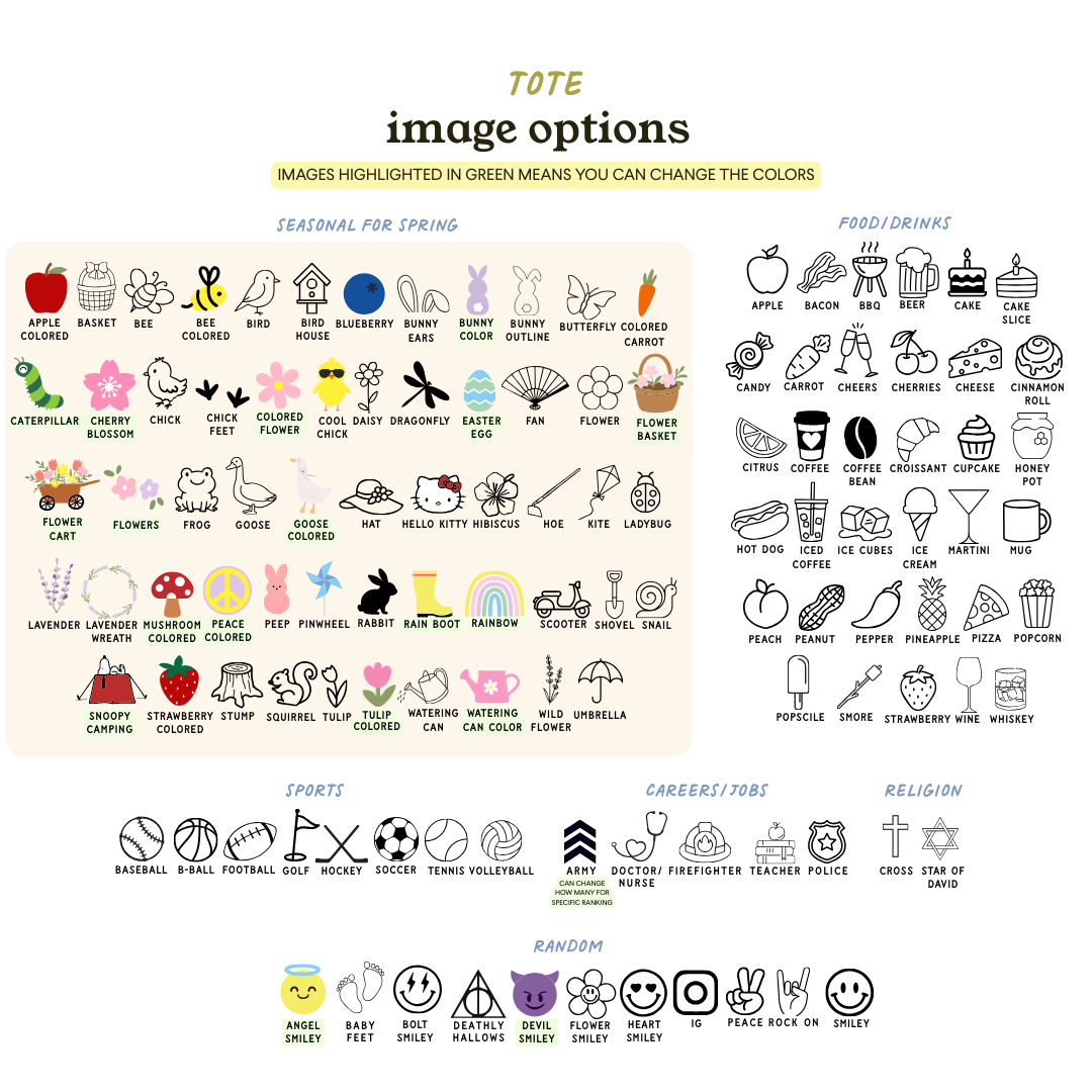 Embroidered Boat Tote