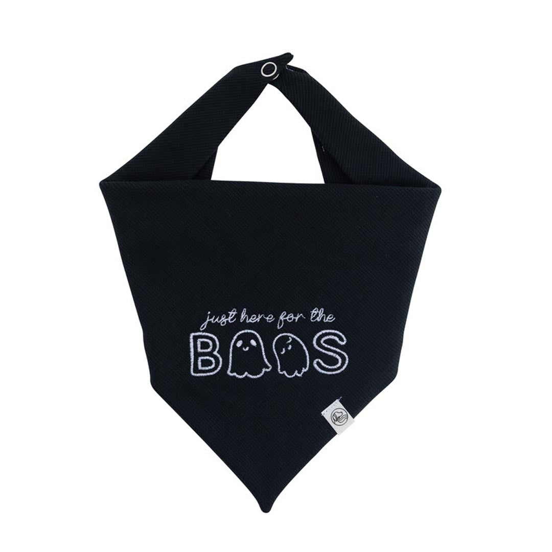 Here for the Boos Embroidered Bandana