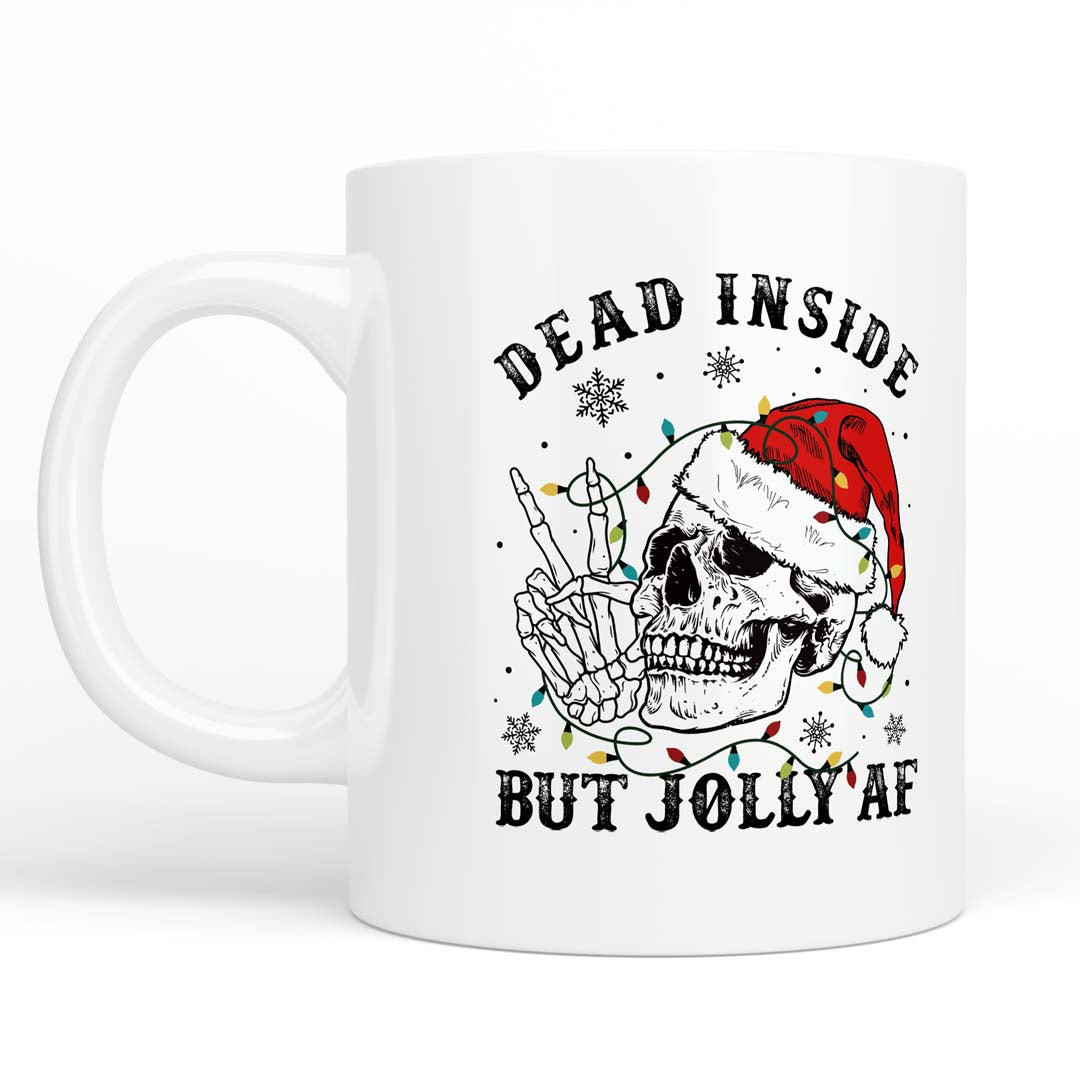 Dead Inside, But Jolly Mug