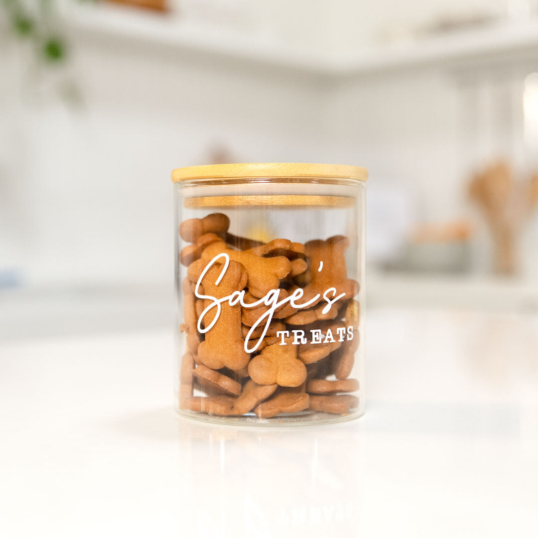 Dog Name Treat Jar