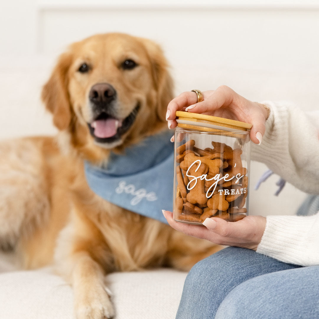 Dog Name Treat Jar