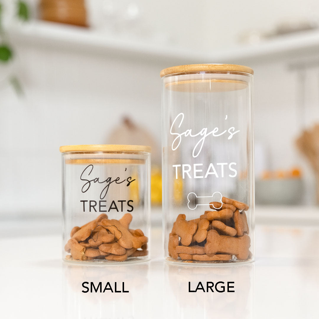 Dog Name Treat Jar