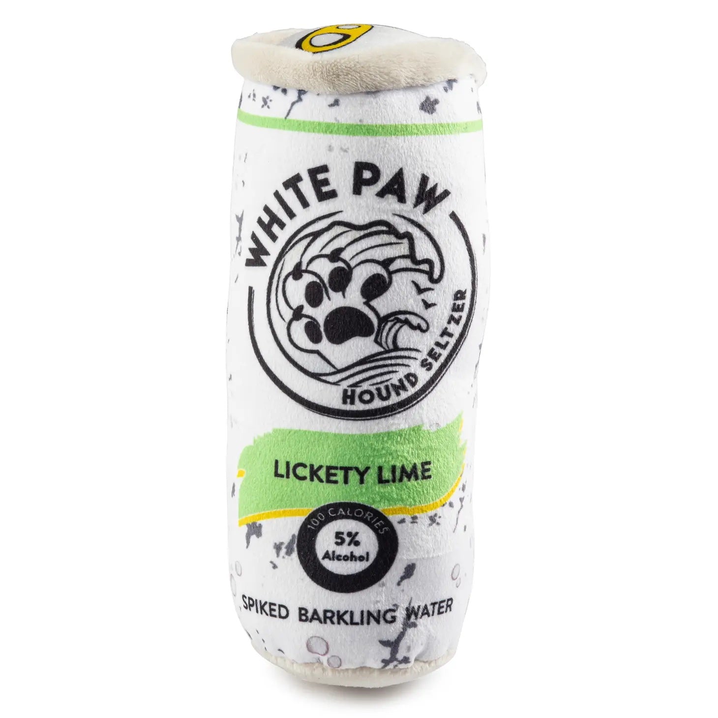 White Paw - Lickety Lime Squeaker Dog Toy