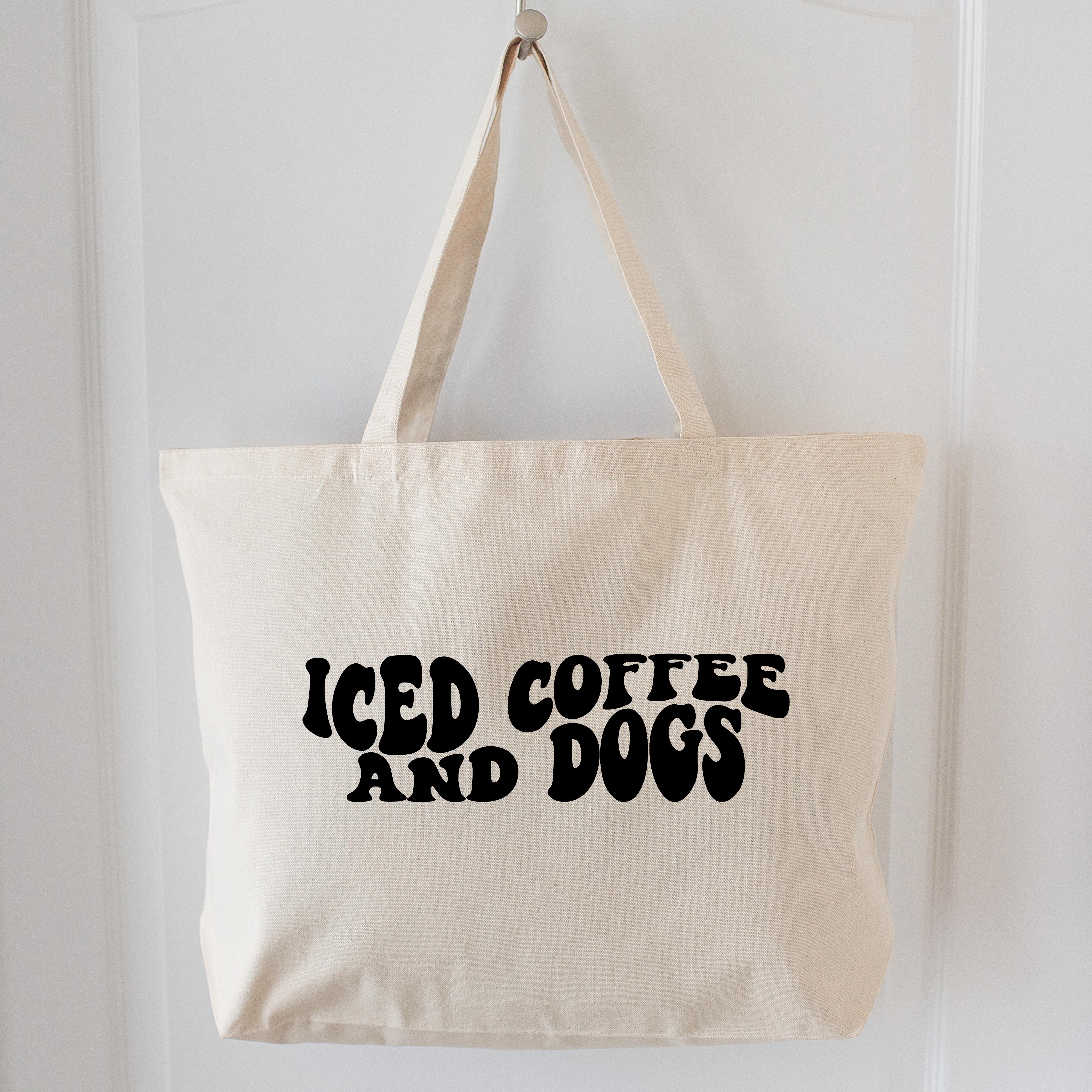 Iced Coffee + Dogs