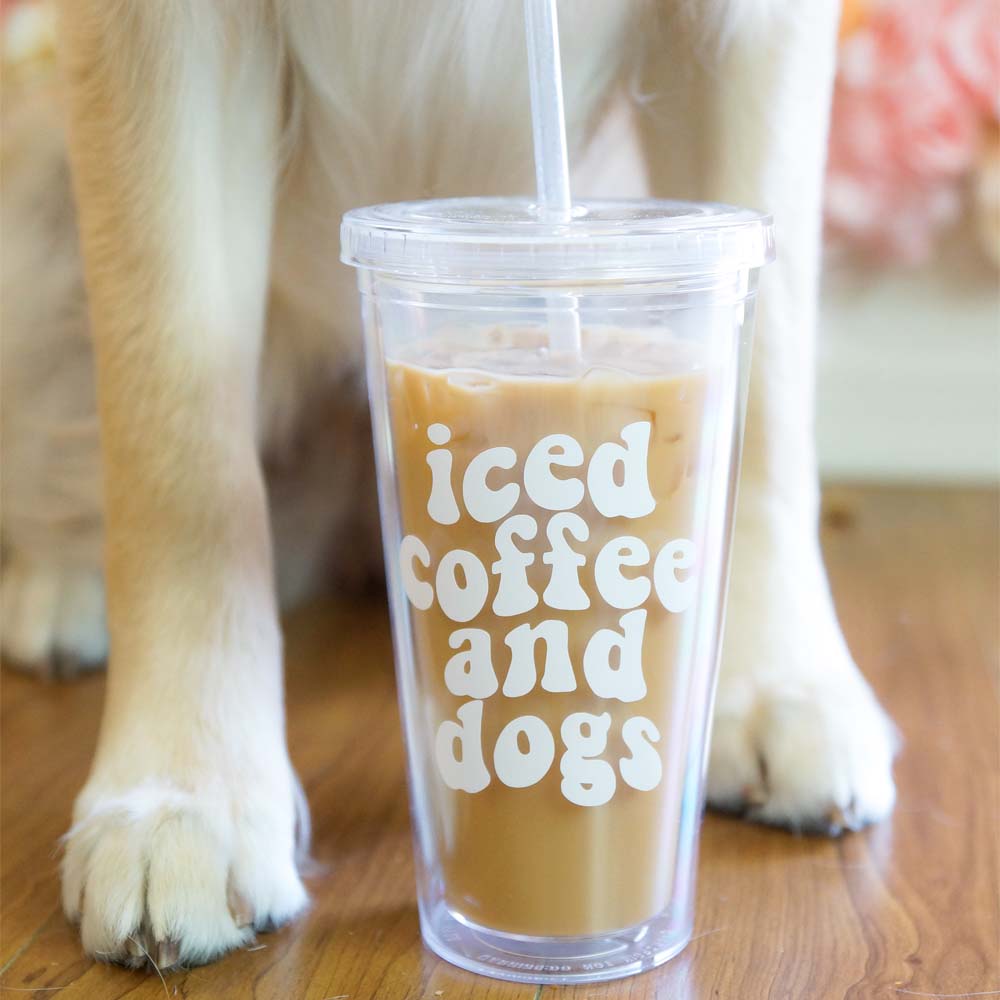 Iced Coffee & Dogs Tumbler