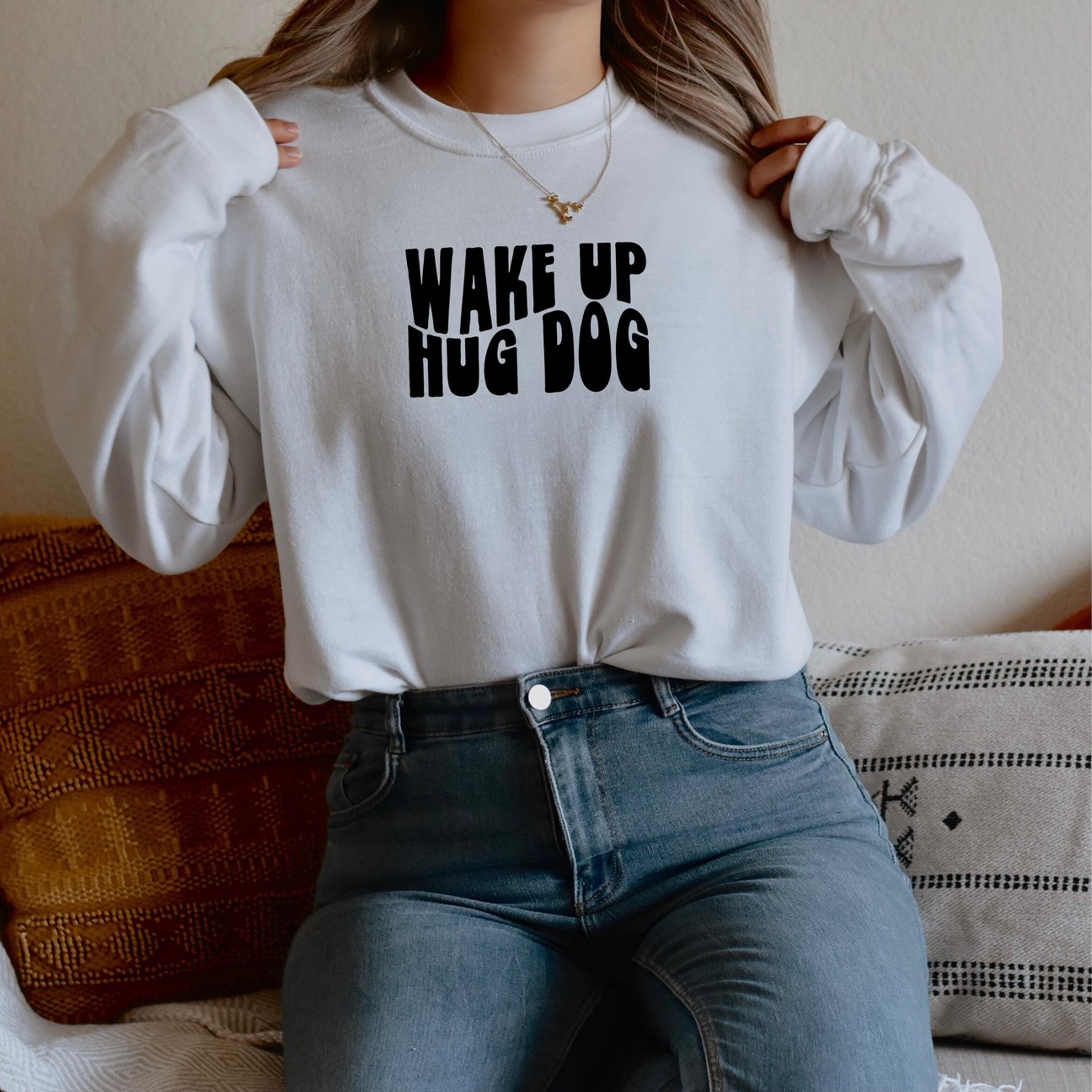 Wake Up Hug Dog